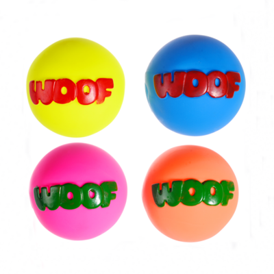 Hot Selling Woof Ball Pet Toy Factory Direct Cleaning Teeth Pet Chew Toy