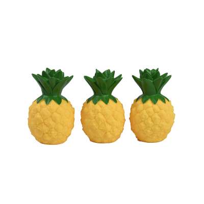 Pineapple Shape Toys Manufacturer Wholesale Supply Pet Smart Toy Squeaky Latex Pet Toy Pet Cat Toy