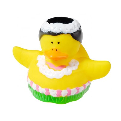 Non toxic Safe Strong Screaming Soft Vinyl Dog Squeaky Christmas Yellow Duck Toys For Pet Dog