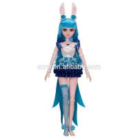 Custom game character high details girl injection action articulated toys figures