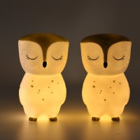 Colorful Owl LED Night light  Eye-protection Lamp Children Cute Night Lamp